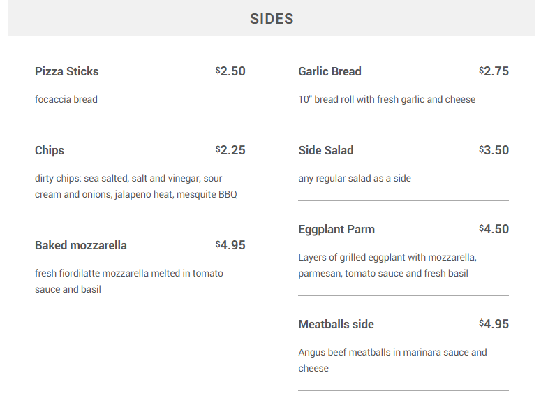 Blocks Pizza Deli Restaurante en Miami Beach, Pizzería